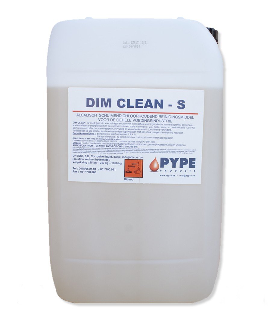 Dim clean S – Reinigingsmiddel