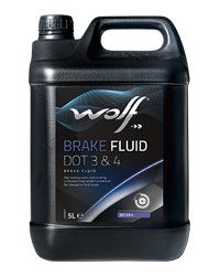 Wolf Brake fluid DOT 3&4