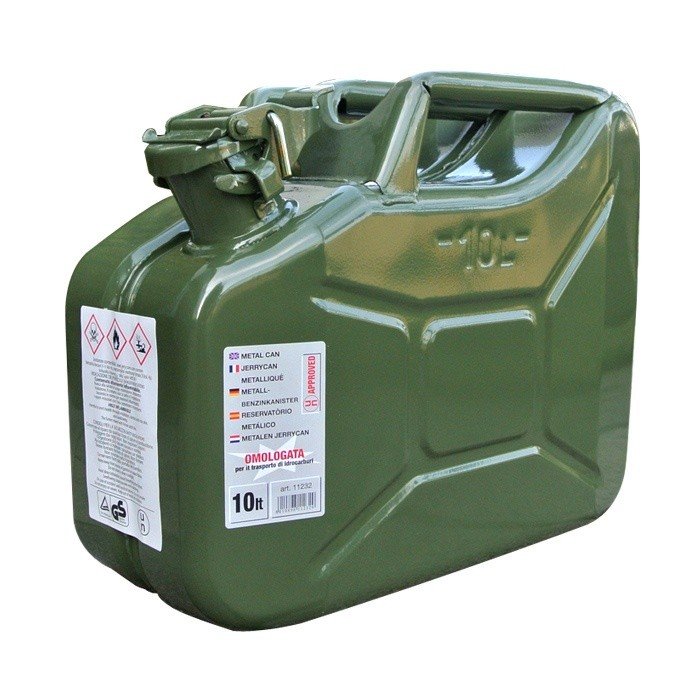 Jerrycan metaal HD 10L